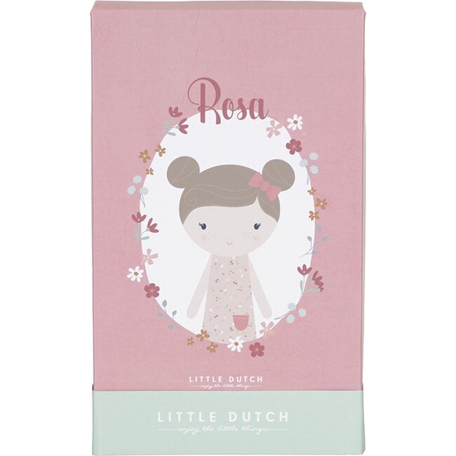 Little Dutch Pop - Knuffelpop - Rosa - Roze - 35cm