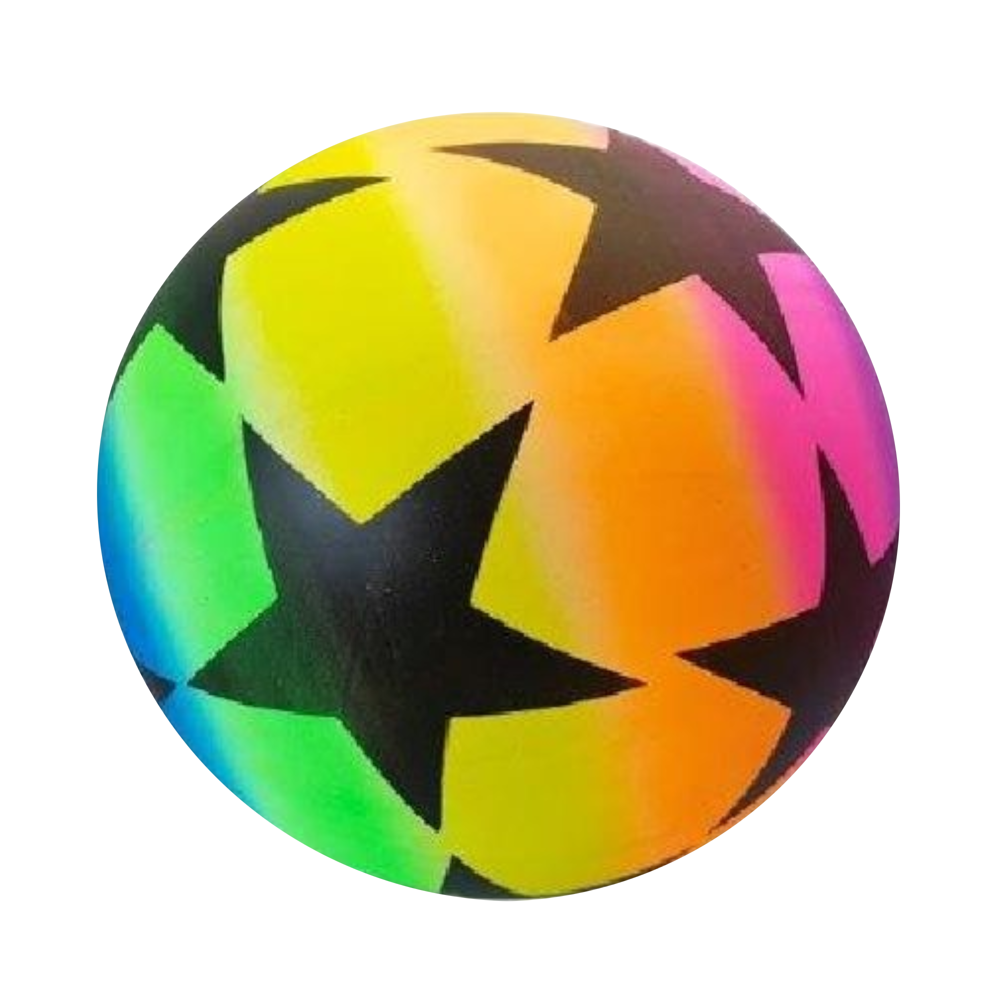 Bal - Regenboog - 23cm - 1st. - Willekeurig geleverd