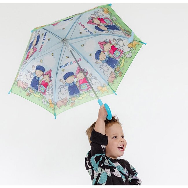 Bambolino Toys Paraplu - Fien & Teun - Voor kinderen - 66cm