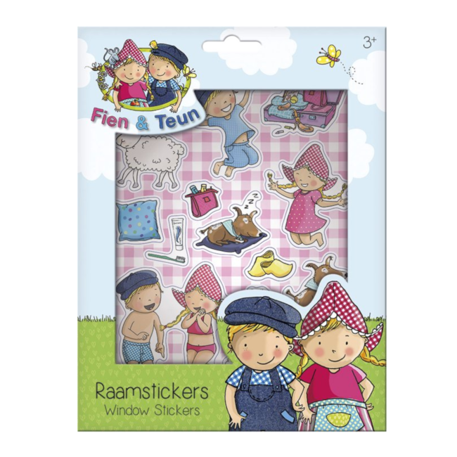 Bambolino Toys Raamstickers - Fien & Teun - 3+