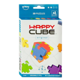 SmartGames IQ spel - Happy cube - 6 kubuspuzzels - Original - 6+