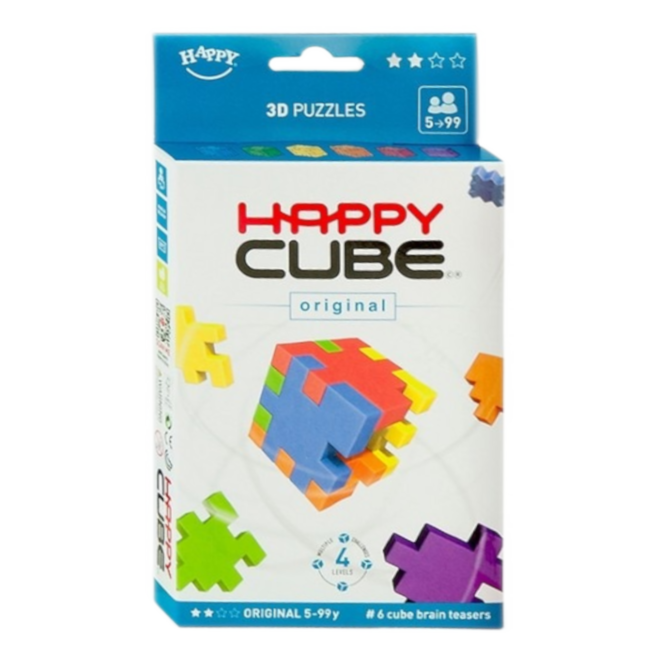 SmartGames IQ spel - Happy cube - 6 kubuspuzzels - Original - 6+