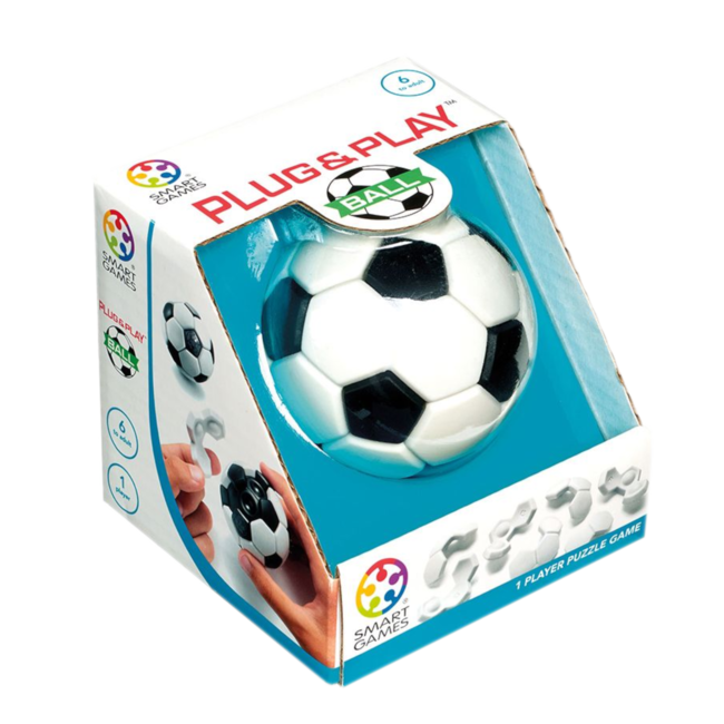 SmartGames IQ spel - Plug & play puzzler - Voetbal - 6+