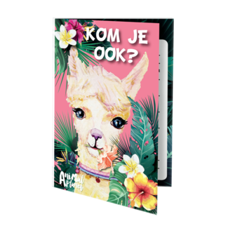 ImageGroup Uitnodigingskaarten - Alpaca - 6st.