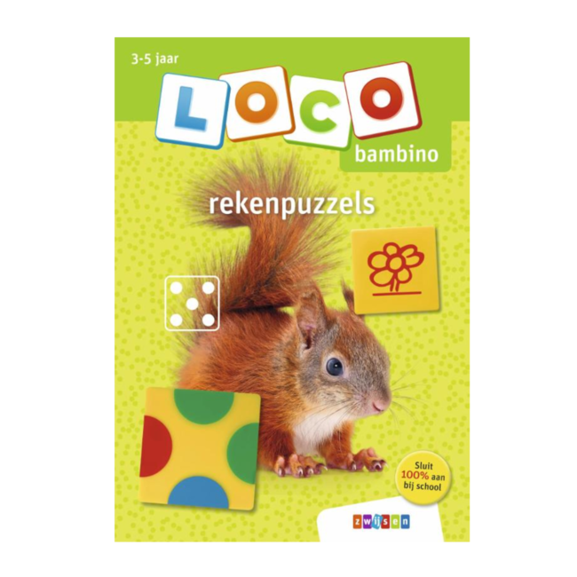 Loco Leerspellen Loco Bambino - Boekje - Rekenpuzzels - 3-5 jaar