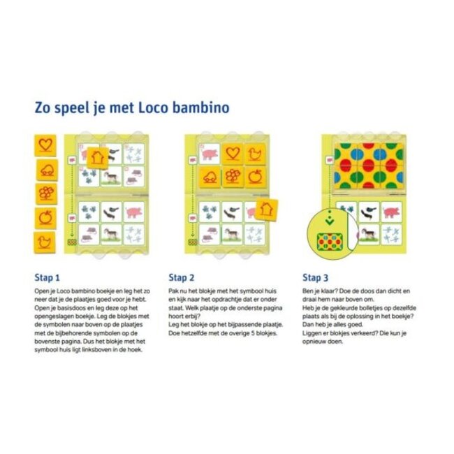 Loco Leerspellen Loco Bambino - Boekje - Kikker - Ik leer rekenen - 3-5 jaar