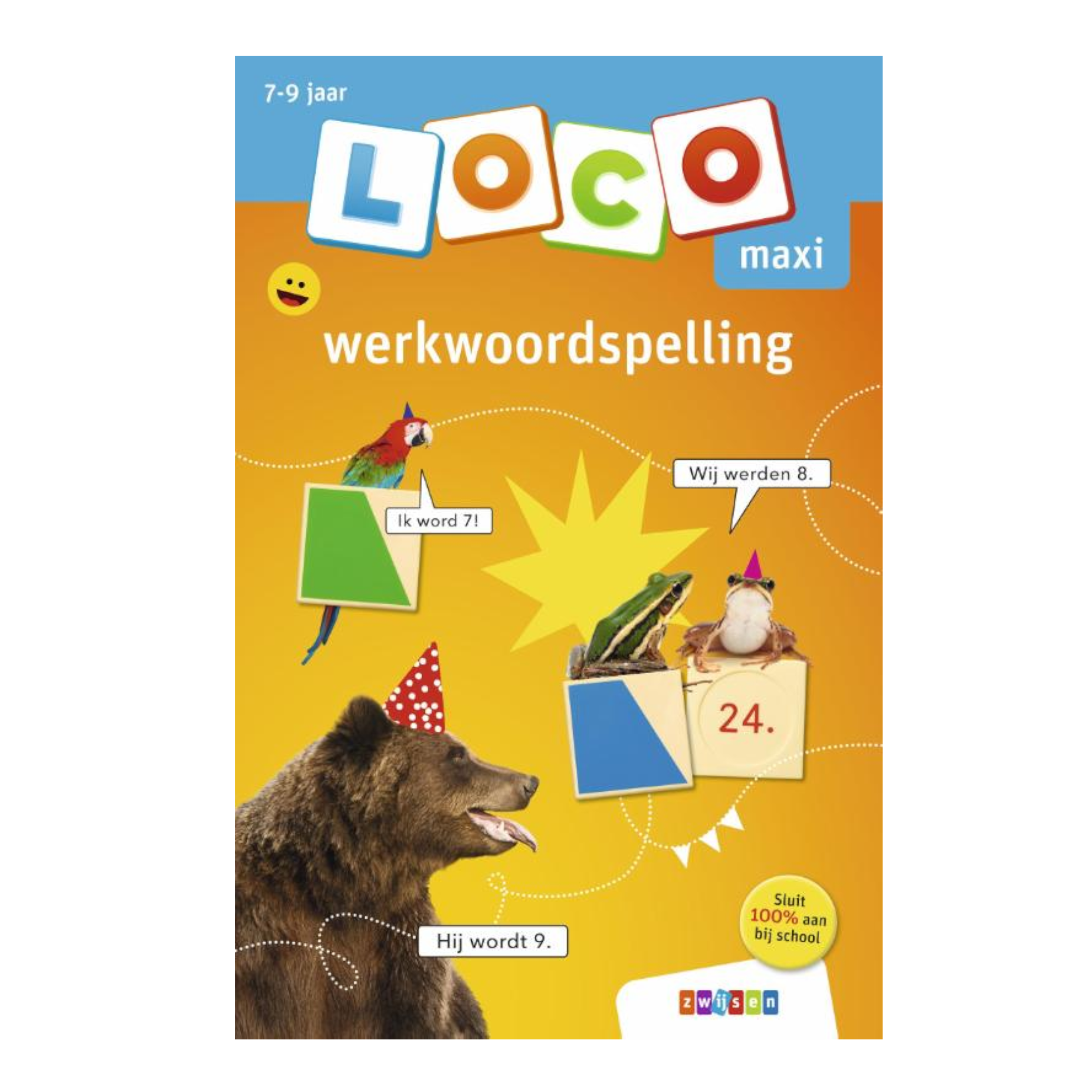 Loco Maxi - Boekje - Werkwoordspelling - 7-9 jaar