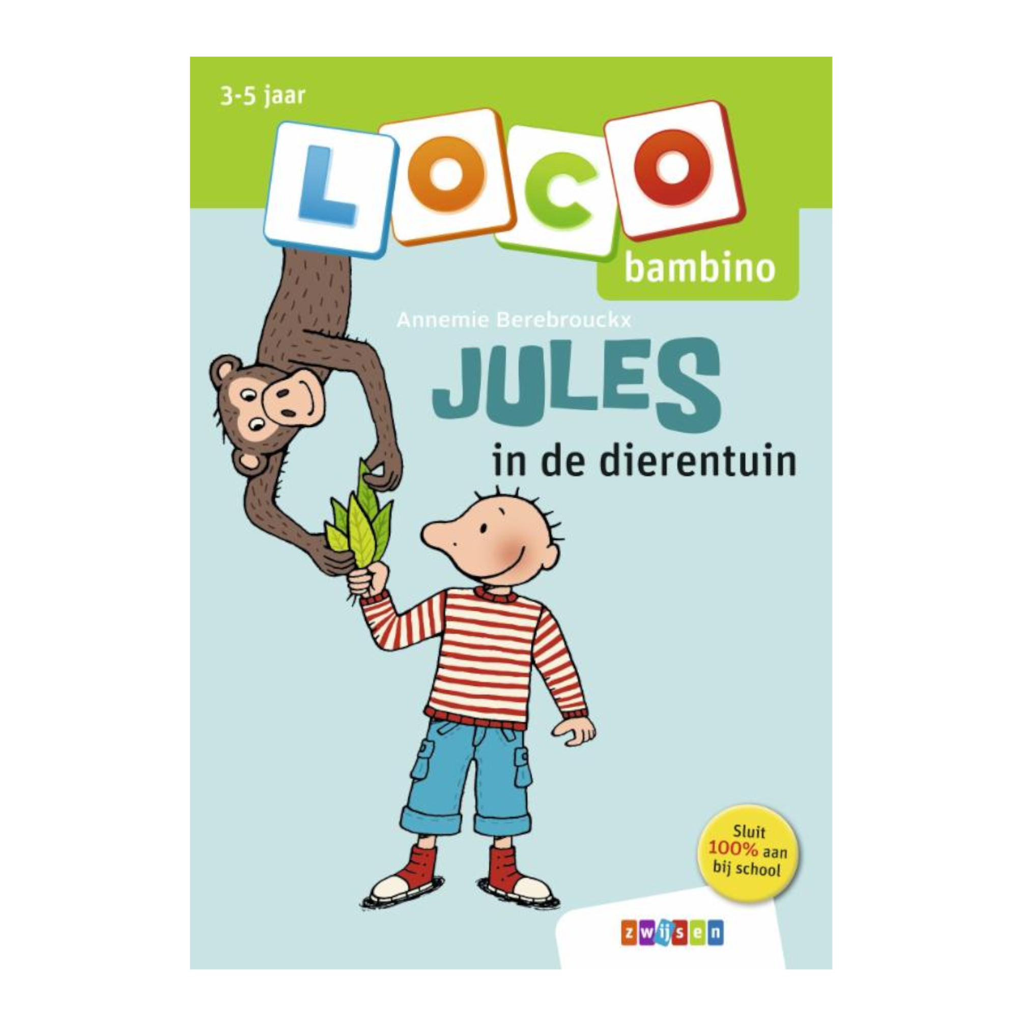Loco Bambino - Boekje - Jules in de dierentuin - 3-5 jaar