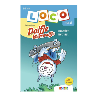 Loco Leerspellen Loco Maxi - Boekje - Dolfje Weerwolfje - Puzzelen met taal - 7-9 jaar