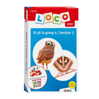 Loco Leerspellen Loco Mini - Pakket -  Ik zit in groep 4 - Leerjaar 2 - 7-8 jaar