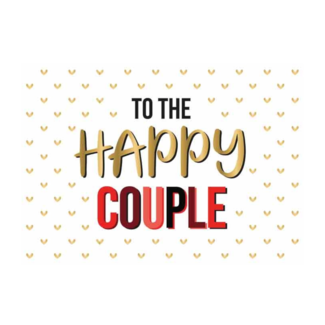 Artige Kaart - To the happy couple - Daisy - DSY020