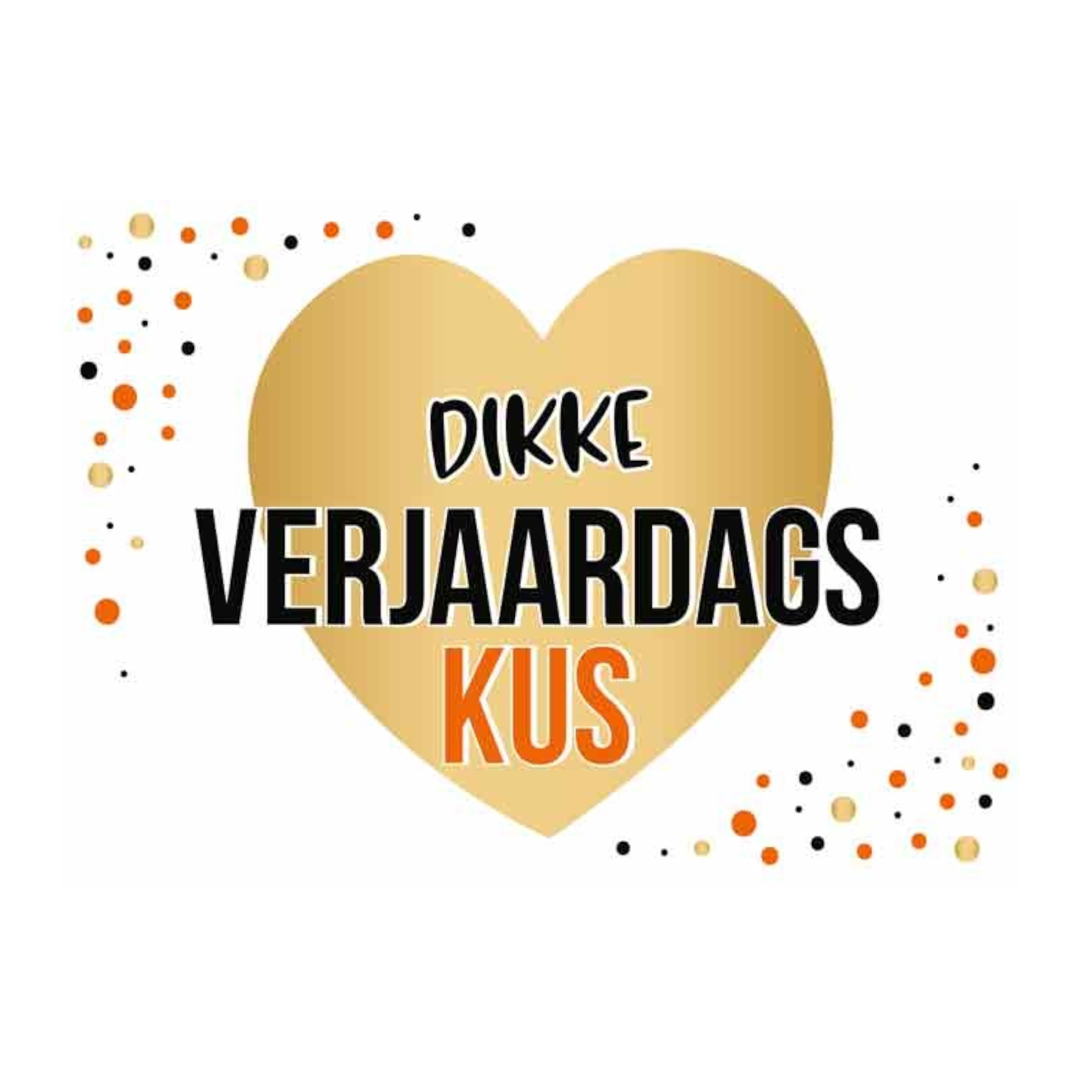 Kaart - Daisy - Dikke verjaardags kus - DSY049