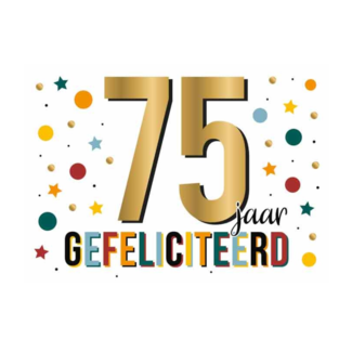 Artige Kaart - Daisy - 50 jaar  gefeliciteerd - DSY033-A