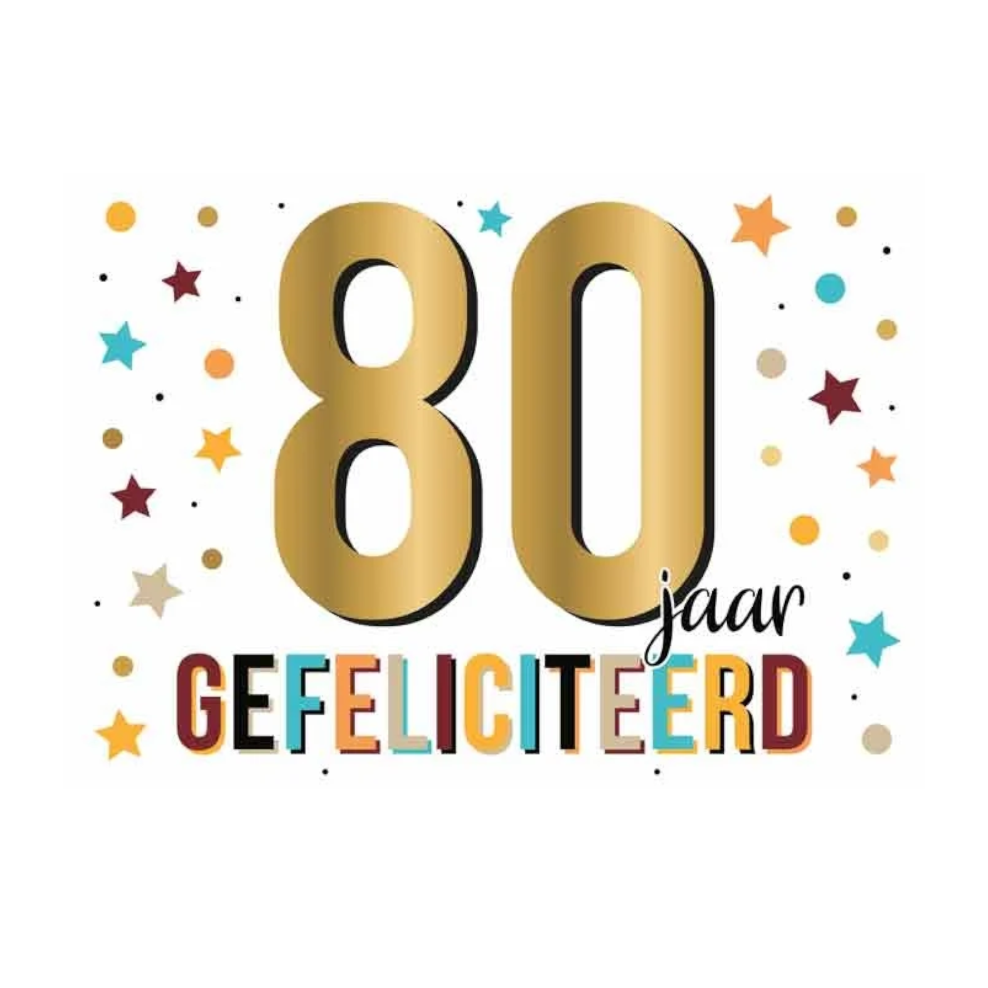 Kaart - Daisy - 60 jaar gefeliciteerd - DSY034-A