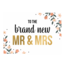 Artige Kaart - To the brand new mr & mrs - Daisy - DSY021
