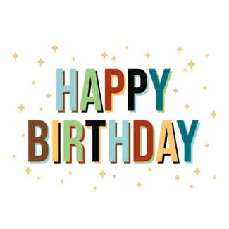 Artige Kaart - Happy birthday - Daisy - DSY043