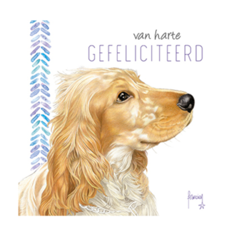 Comello Kaart - Franciens katten - Gefeliciteerd - Hond