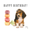 Comello Kaart - Franciens katten - Happy Birthday! - Hond