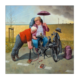 Comello Kaart - Waterweg / onder hoge druk - Marius van Dokkum