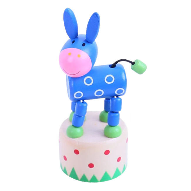 BigJigs Drukfiguurtje - Boerderijdieren - 1st. - Willekeurig geleverd