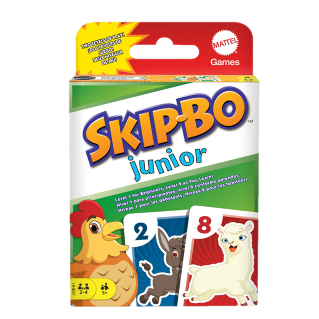 Spel - Kaartspel - Skip-Bo - Junior - 5+