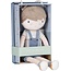 Little Dutch Pop - Knuffelpop - Jim - Blauw - 35cm - Little Dutch
