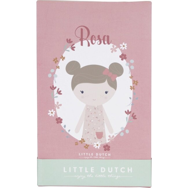Little Dutch Pop - Knuffelpop - Rosa - Roze - 50cm - Little Dutch