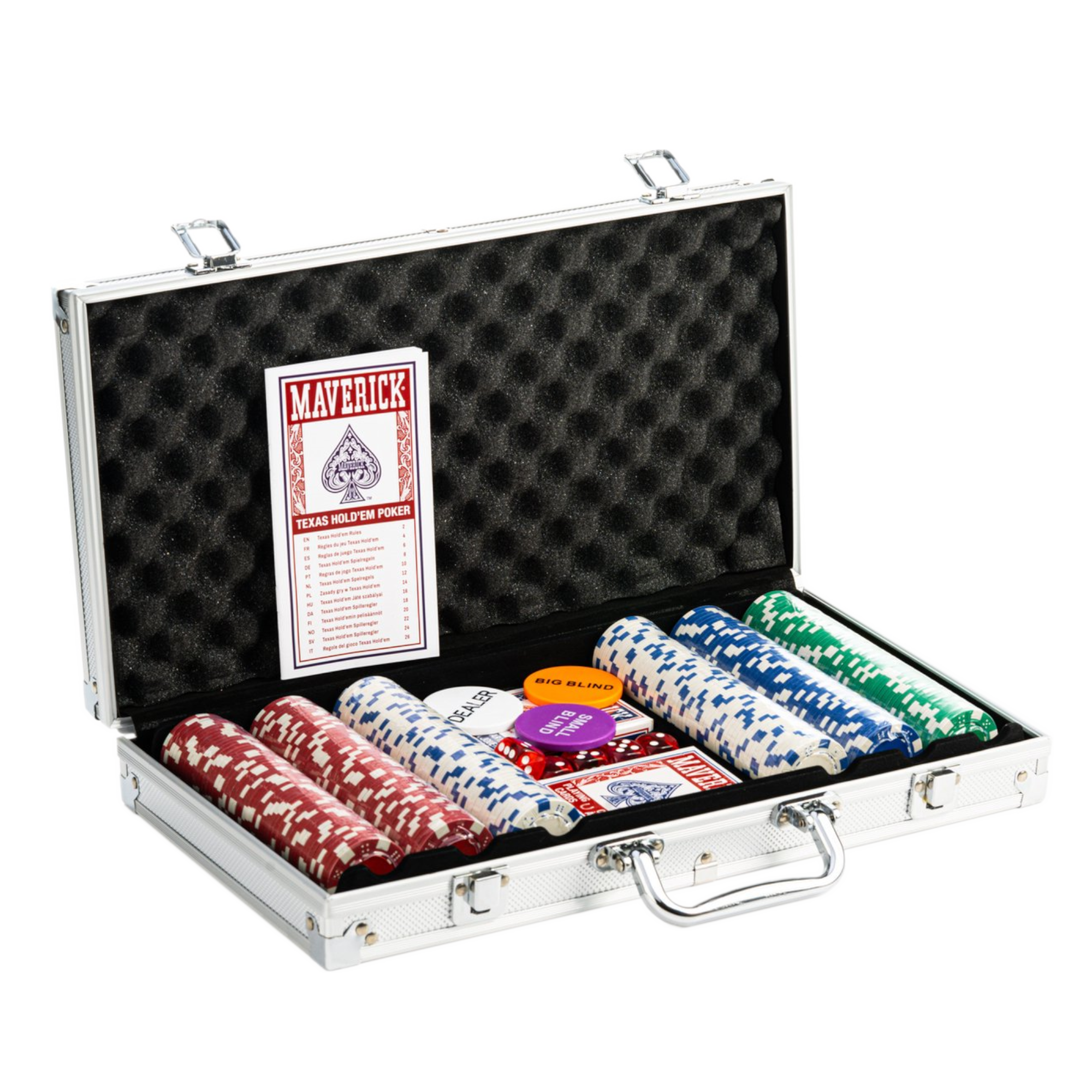 Poker set - Texas Hold'em - Maverick