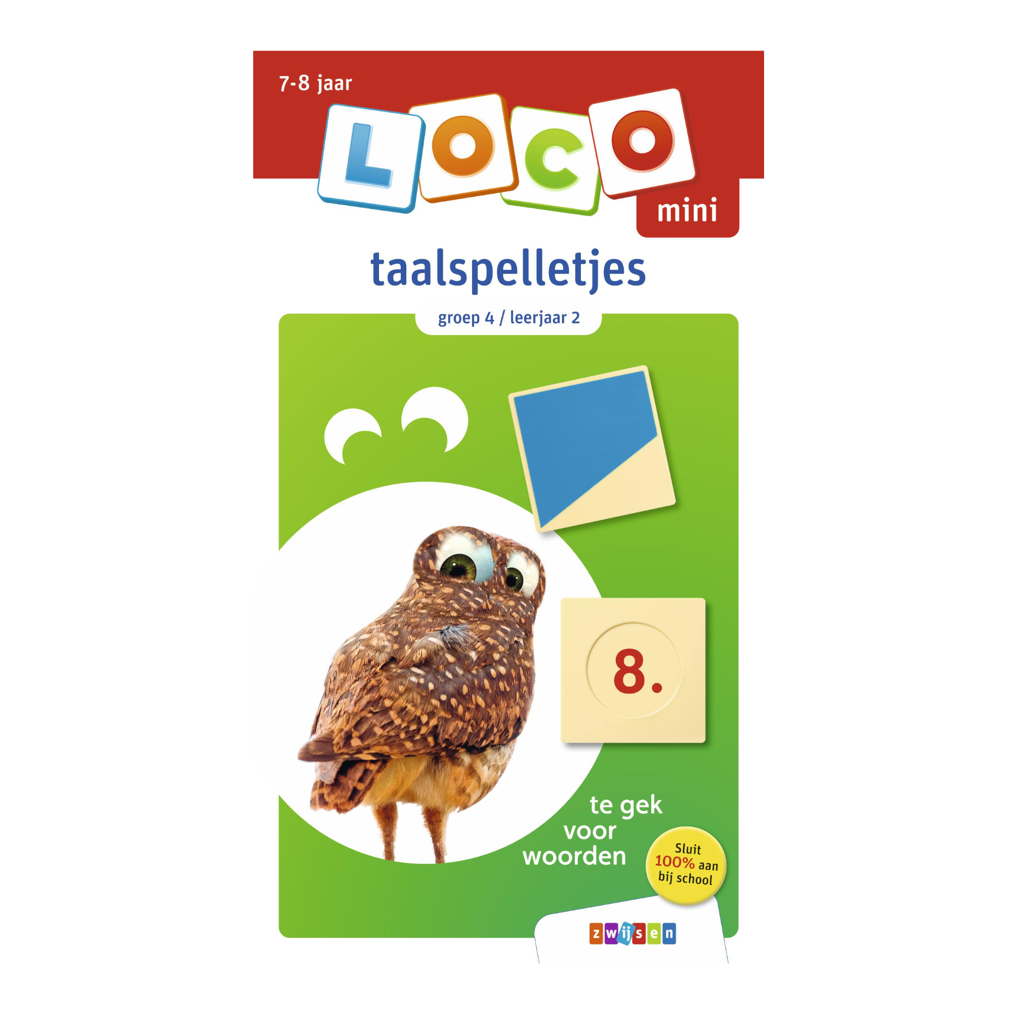 Loco Mini - Boekje - Taalspelletjes - Groep 4 / leerjaar 2 - 7/8 jaar
