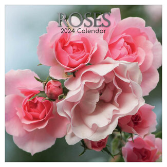 Comello Kalender - 2024 - Rozen - 30x30cm**