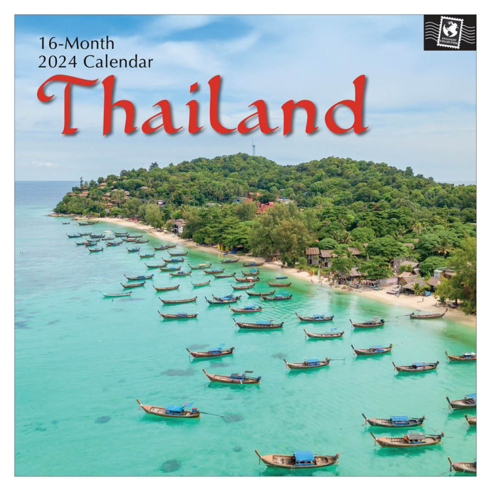 Kalender 2024 Thailand 30x30cm 1234feest.nl