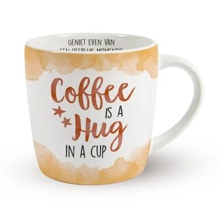 Miko Mok - Coffee is a hug in a cup - Met binnentekst