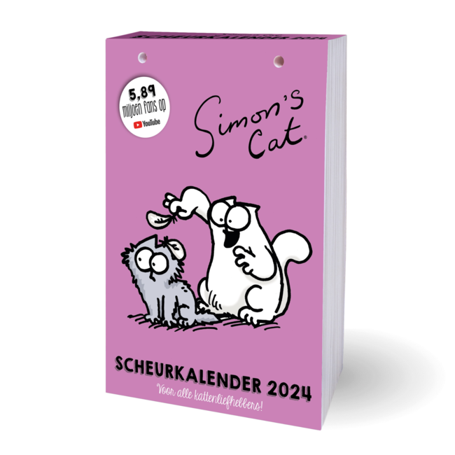 Interstat Scheurkalender - 2024 - Simon's cat