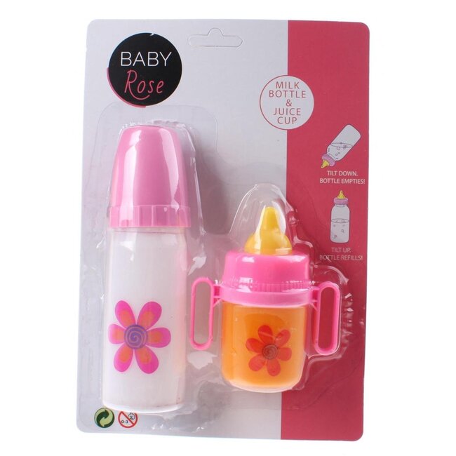 Twisk Set - Tover flesjes - Voor poppen - 2st.