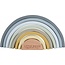 Little Dutch Blokken - Regenboog - Hout - Blauw