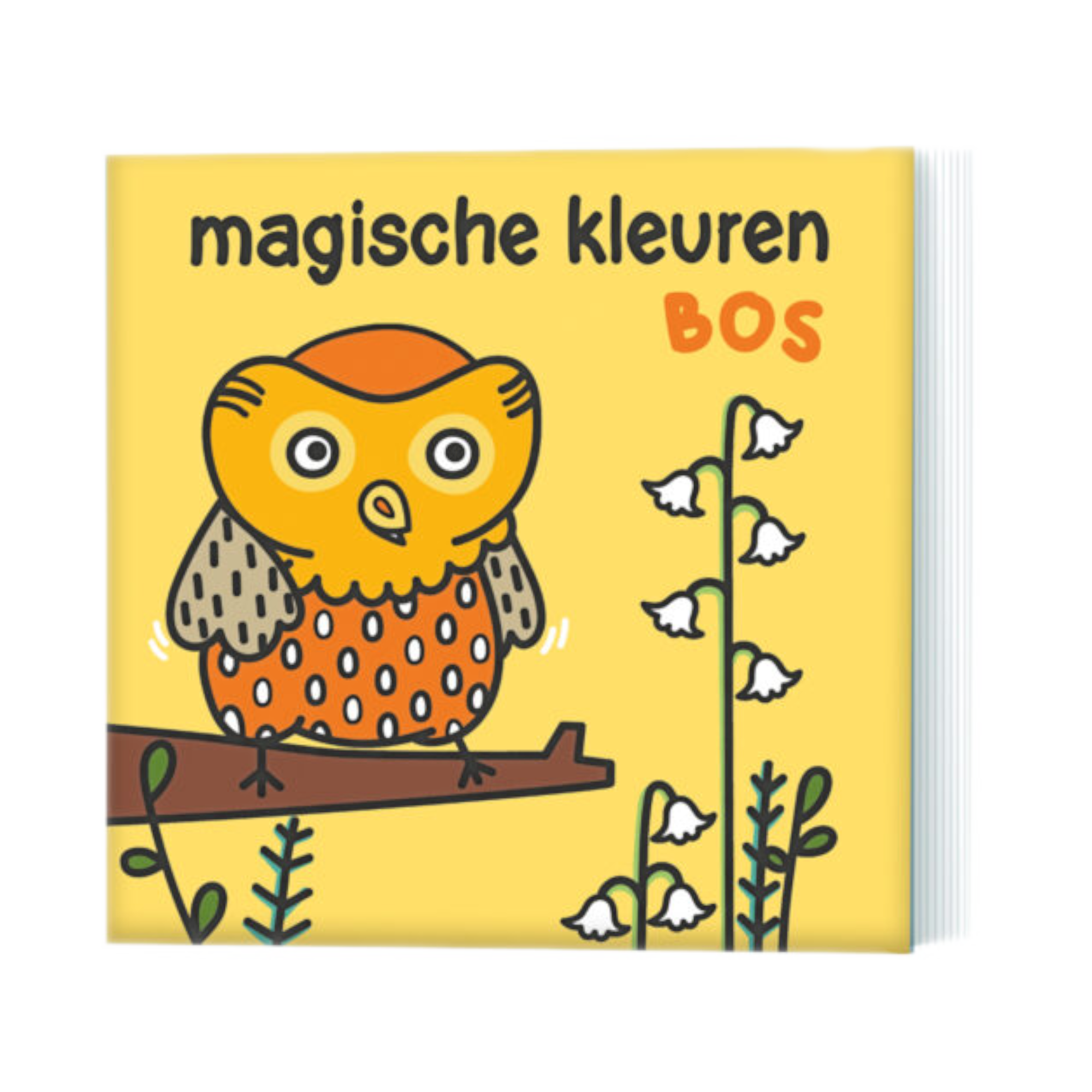 Boek - Badboek - Magische kleuren - Bos - Verkleurt in badwater