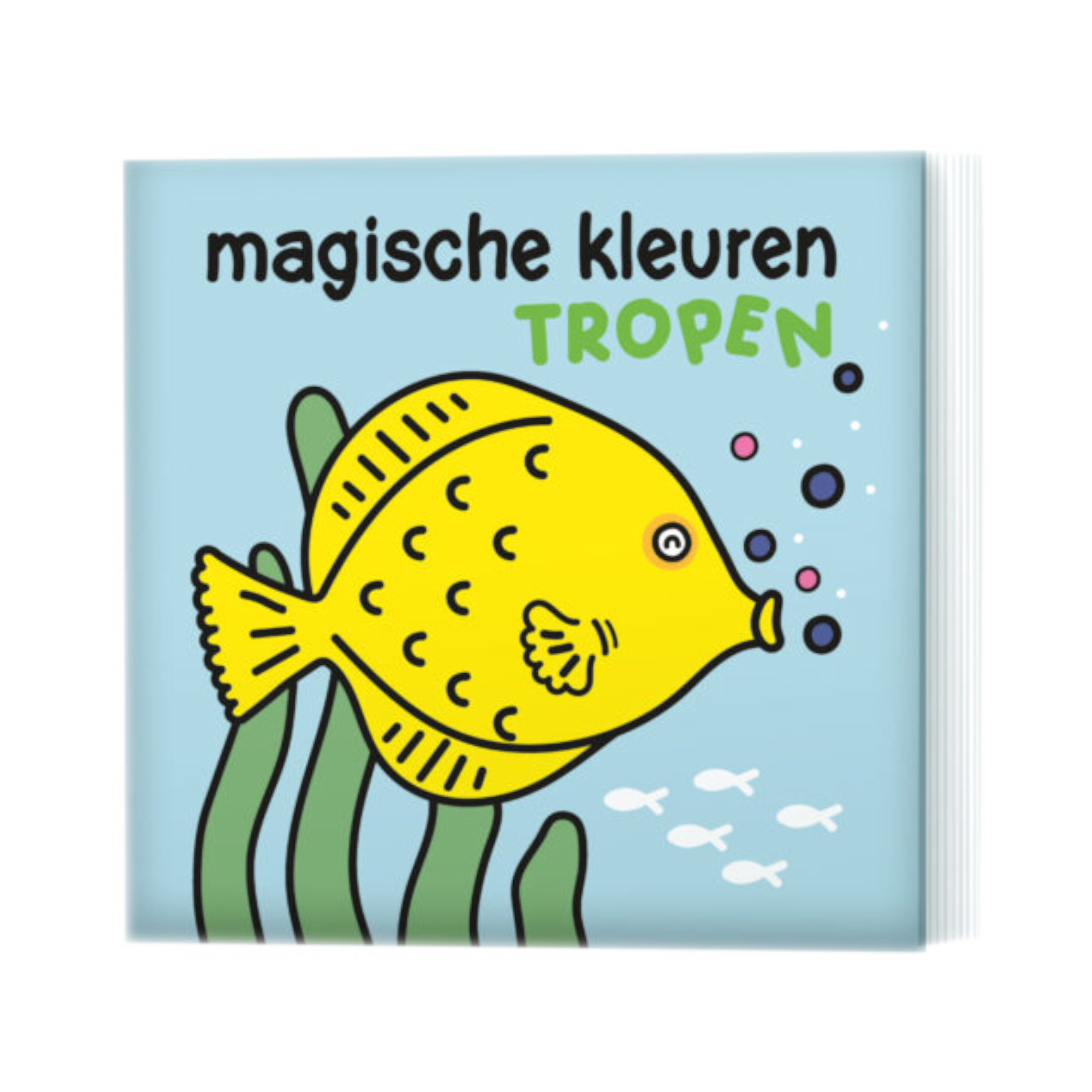 Boek - Badboek - Magische kleuren - Tropen - Verkleurt in badwater