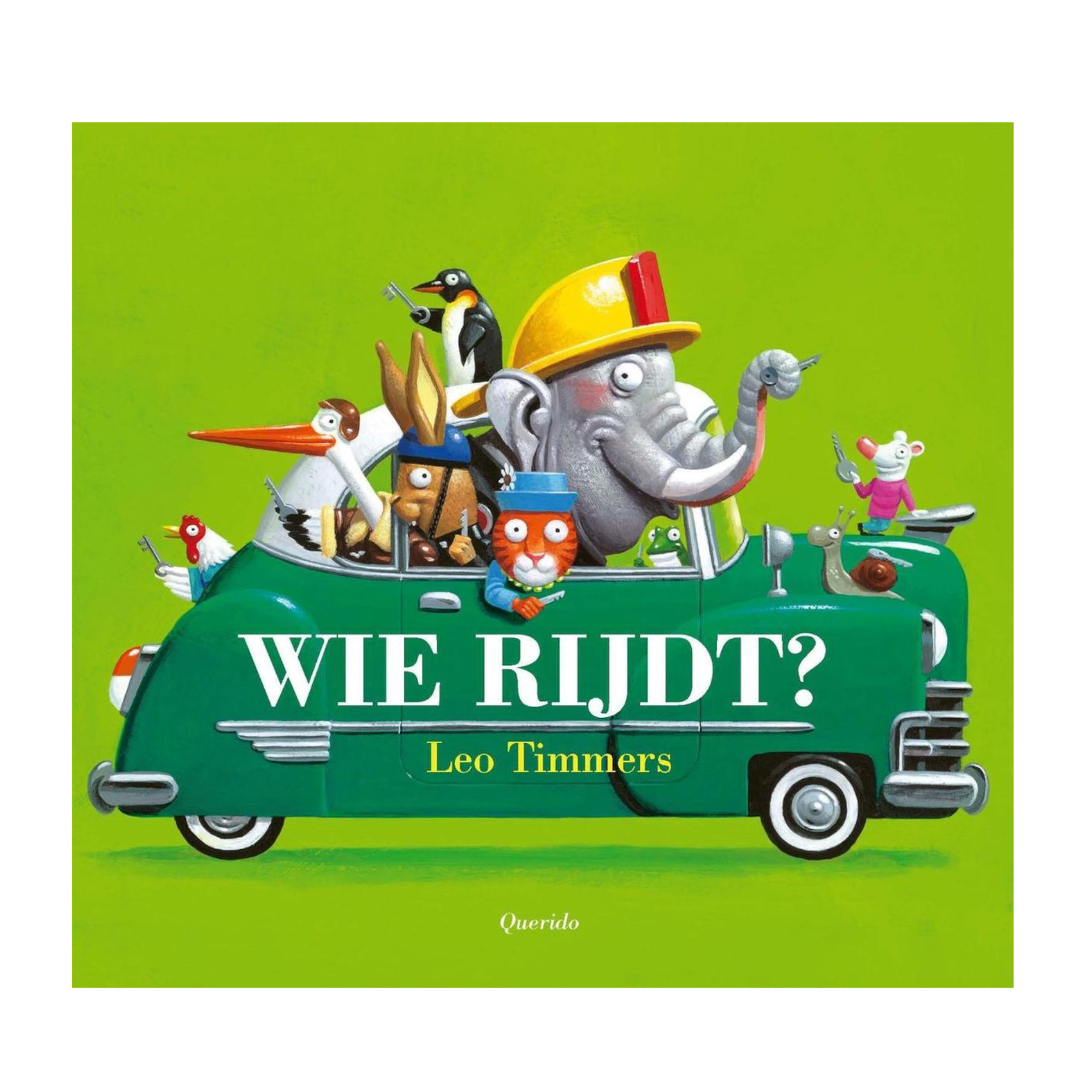 Boek - Kartonboek - Wie rijdt?