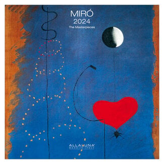 Comello Kalender - 2024 - Miró - 30x30cm**