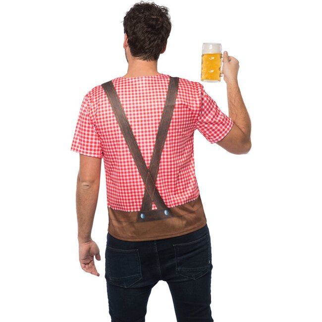 Partychimp T-shirt - Oktoberfest  - Lederhose - XL