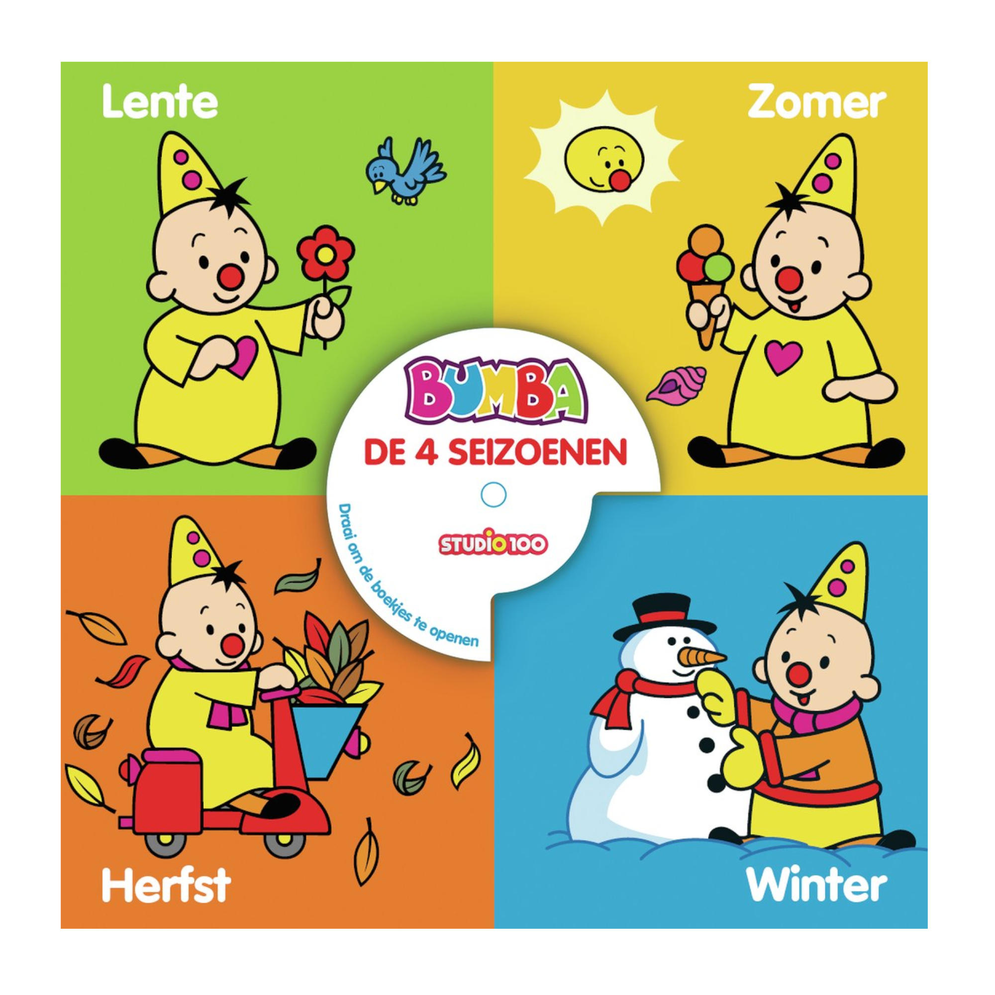 Boek - Kartonboek - Bumba - De 4 Seizoenen - 4 boekjes in 1
