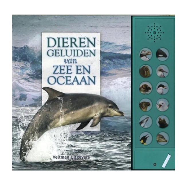 Veltman Boek - Dierengeluiden van zee en oceaan - Met geluid