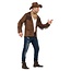 Smiffys Sheriff - Kostuum - Cowboy - Bruin - Jas, hoed & halsdoek - XXL