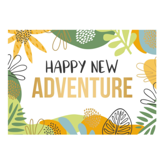 Artige Kaart - Daisy - Happy new adventure - DSY005-A