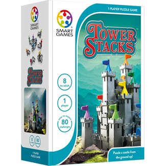 SmartGames IQ spel - Tower Stacks - 8+