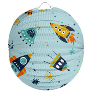 Lampion - Ruimteschepen & ufo's - 22cm