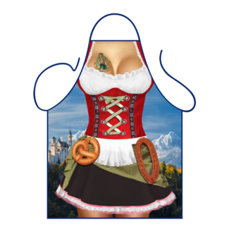 Partychimp Kostuum - Schort - Oktoberfest - Tiroler dirndl