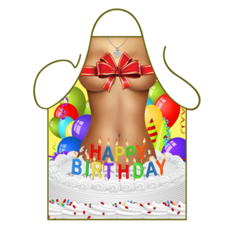 Partychimp Schort - Happy Birthday girl