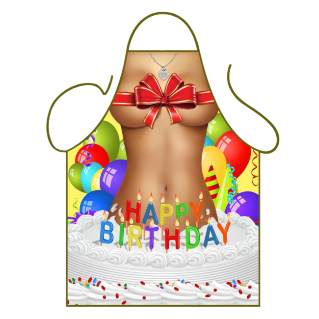 Partychimp Schort - Happy Birthday girl