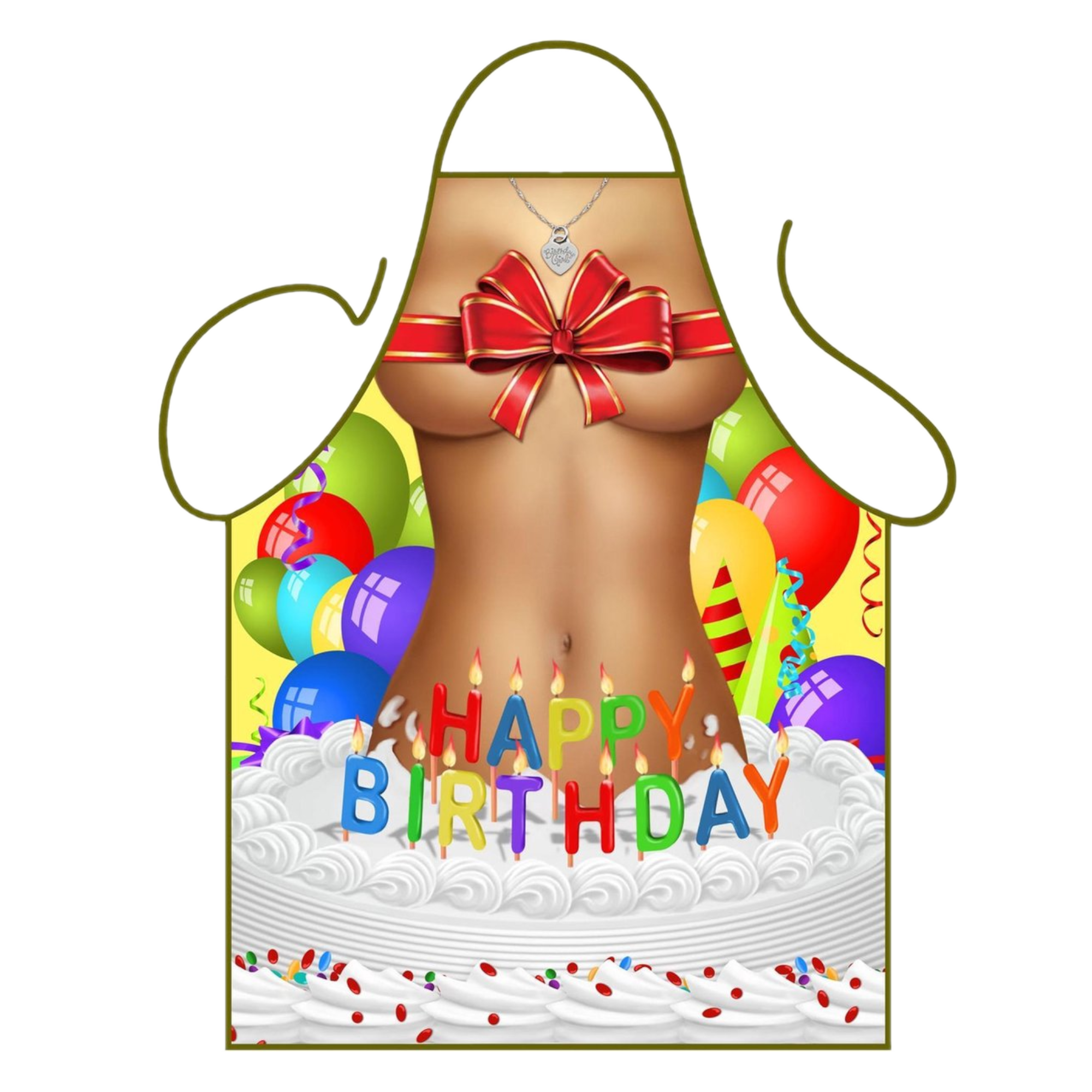 Schort - Happy Birthday girl